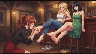 Foot Worship Confessions #85: A Barmaid's Secret Surrender