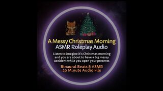 A Messy Christmas Morning - ASMR Diaper Roleplay Audio
