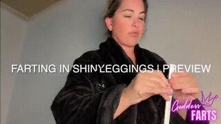 FARTING IN SHINY LEGGINGS