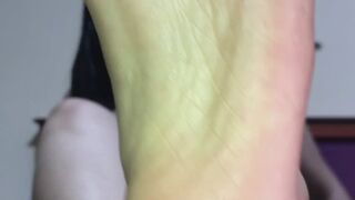 Joi: Oily footjob motion