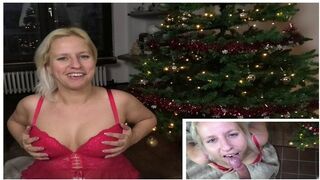 Christmas Cum Explosion: We fuck under the Christmas tree