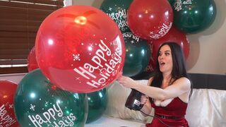 Holiday Balloon Print Pops!
