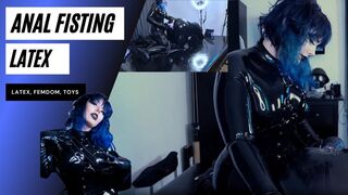 Latex Anal Fisting Femdom