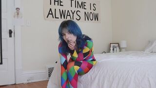 Leotard Masturbation