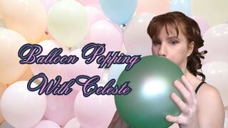 Balloon Popping With Celeste