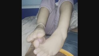 Last footjob before 2026