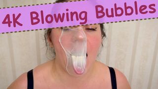 4K Large N Messy Bubblegum Bubbles