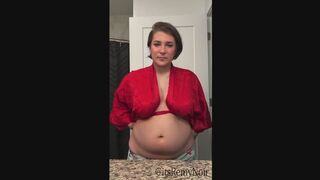 POV 10 week Pregnancy Belly Worship