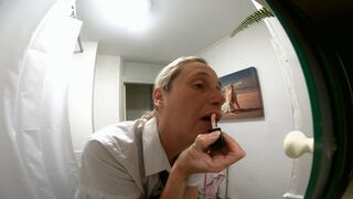 Danielle Applying Her Lip Gloss 2 (4K)