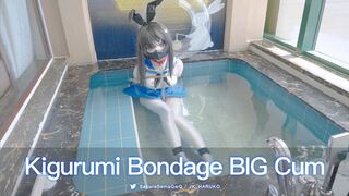 KMM-Pro-39-3 - Kigurumi Bondage Chastity BIG Cum
