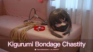 KMM-Pro-39-2 - Kigurumi Bondage Chastity