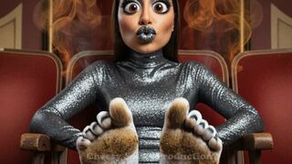 STINKY SILVER LADY TOESOCKS MESMERIZE