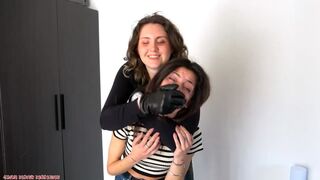 I AM STRONGER THAN YOU 2 (MP4 hand over mouth part 2)