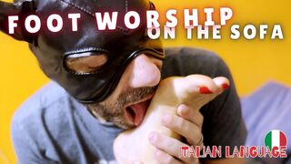FOOT WORSHIP ON THE SOFA - MOBILE 480p
