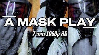 Airsoft Mask Breath Tease: 7-Min HD Provocative Breathing Fantasy