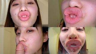 Mai Arisu - LIP FETISH - Showing off octopus kisses with sexy lips & dick kisses & subjective octopus kisses - MOV 1080p