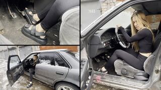 Chloe is in trouble with Toyota Carina