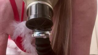 Gas Mask fondle Xmas present