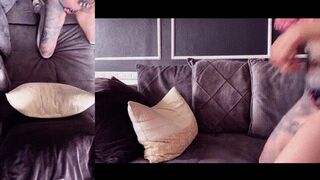 My first sensual video with an anal plug