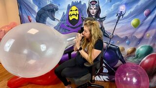 Evil-Lyn blows to pop 24inch TufTex Balloon