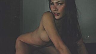 SUBMISSIVE SLAVE LADYBOY HOMEMADE ANAL CASTING