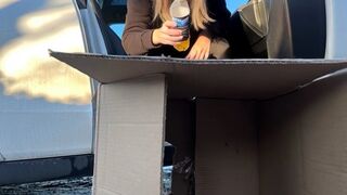 Get in the box.....and drink my spit and piss