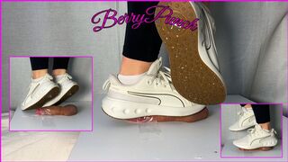Puma Sneakers Cock Trampling Tied With Tape - Cockbox - Shoejob - Cock Crush - CBT - Ball Stomping - Foot Fetish - 1080HD