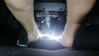 Driving Barefoot using only my Toes