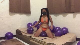 Ride to POP - Purple Balloons