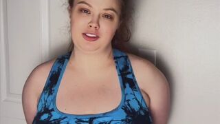 Curvy Step Sis Gets Caught: POV Workout Fantasy