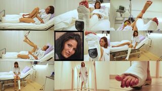 Emma SLWC Foot Play & Crutching in the Hospital (in HD 1920 X 1080)