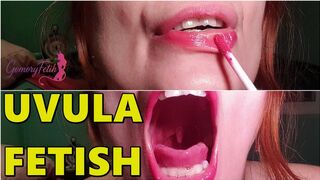 Invisible dick fucks my mouth