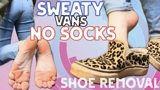 Sweaty Vans No Socks Sole Tease