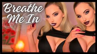 720WMV Breathe Me In (Gothic Smoking Fetish, Eye Contact, Goth Girl Vaping)