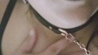 bondage goth girl