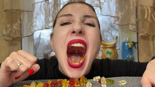 Giantess Mouth Vore – Uvula Tease & Chew POV