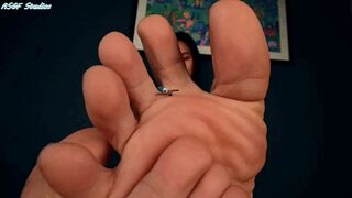 (GM) Your Holiday wish comes true! But did you really want this?? TRAPPED IN BRATTY ASIAN GIANTESS TOES! Pt 2 - MOV