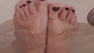 Bibles and toes