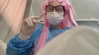 I'm a crazy stepmother and a doctor. I'll pull out his two bad teeth and scrape his penis. In the meantime, as a sign of my courage, I'll handjobs dick. I'll play with his cock twice and keep his cock as a souvenir. In the meantime, I'll put a surgic
