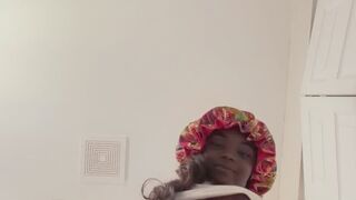 ROLE PLAY: putting my sweaty feet in your face after catching you in my bathroom