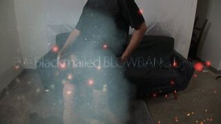 Housewife Evangeline gets a Blackmail Blowbang 1