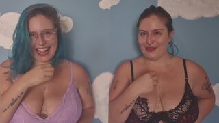 Gooning for BBW twins