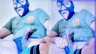 PoliciaUniform_ 6 CERDO MASKED CUM CORRIDA VERTICAL Video Cop Fetish Police Uniforme Porno Gay Policia Spandex