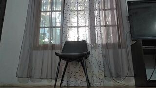 Balbina Big Legs Big Feet and Big butt Goddess in Jeans shorts and Gladiator high heels