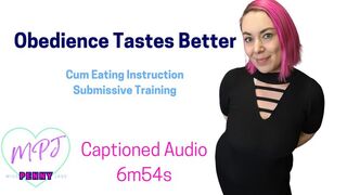 Obedience Tastes Better: A CEI Training Audio by Penny Jade