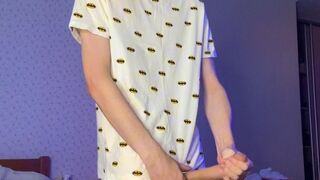 Painting My Hand White With Sticky Warm Cum