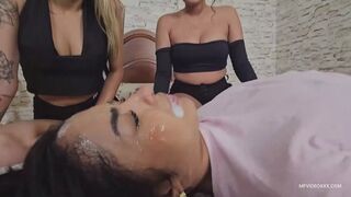 SWALLOWING DOUBLE SPIT - VOL # 226 - NEW GIRLS ALINE and NATHY - NEW MF JAN 2026 - CLIP 06