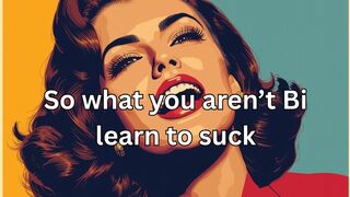 she does not care that you are not bisexual