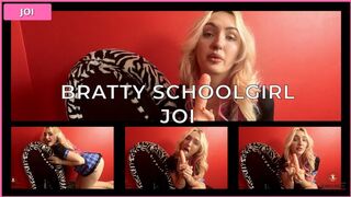 Bratty Schoolgirl JOI with Kitty Marie – Dirty Talk, Edging & POV Control