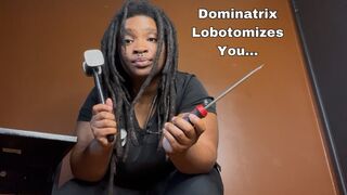 Black Femdom Nurse Consults You For A Lobotomy | Giantess ASMR POV Dominatrix Roleplay
